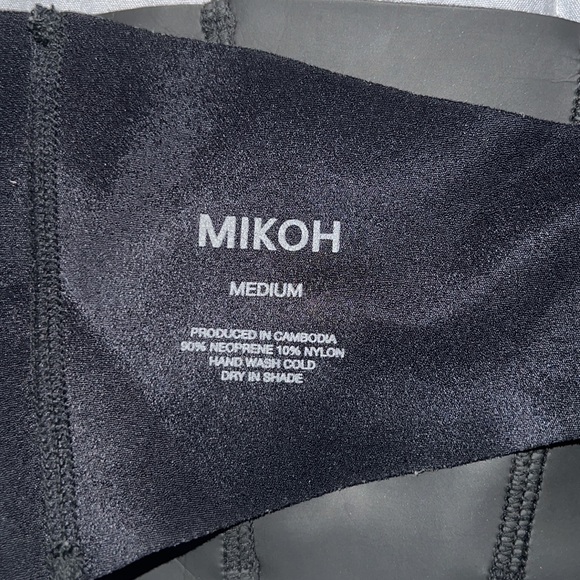 RARE - Mikoh Strapless Neoprene Top, Medium - Picture 4 of 4